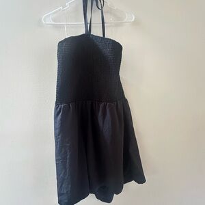 Kohl's Black Halter Sundress Romper